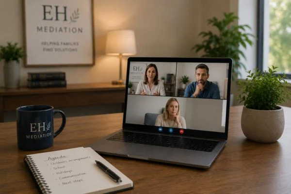 child access mediation Ashton-under-Lyne online meeting.
